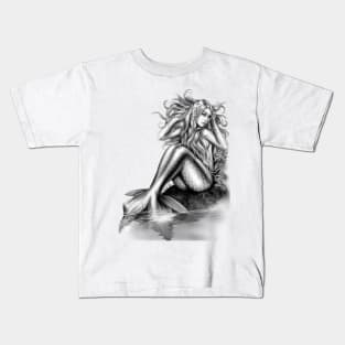 Seductive mermaid Kids T-Shirt